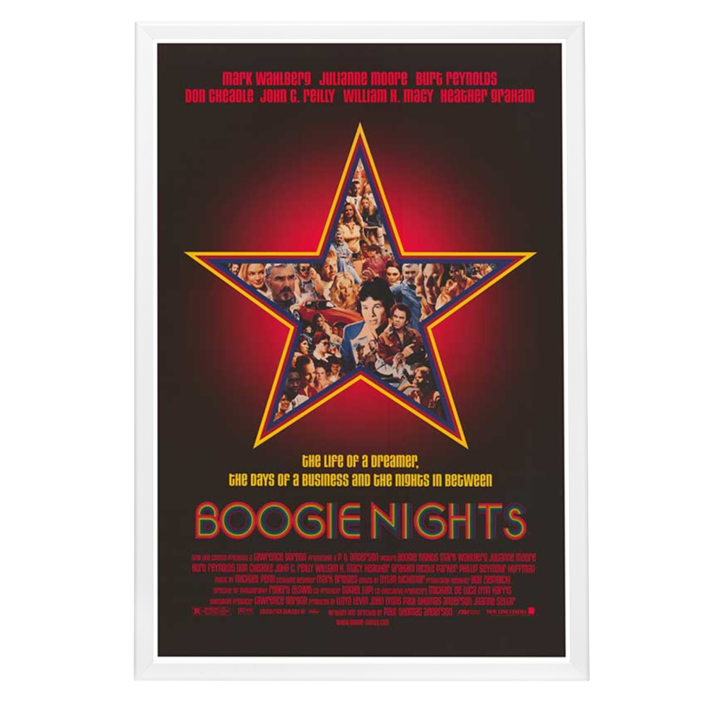 "Boogie Nights" (1997) Framed Movie Poster