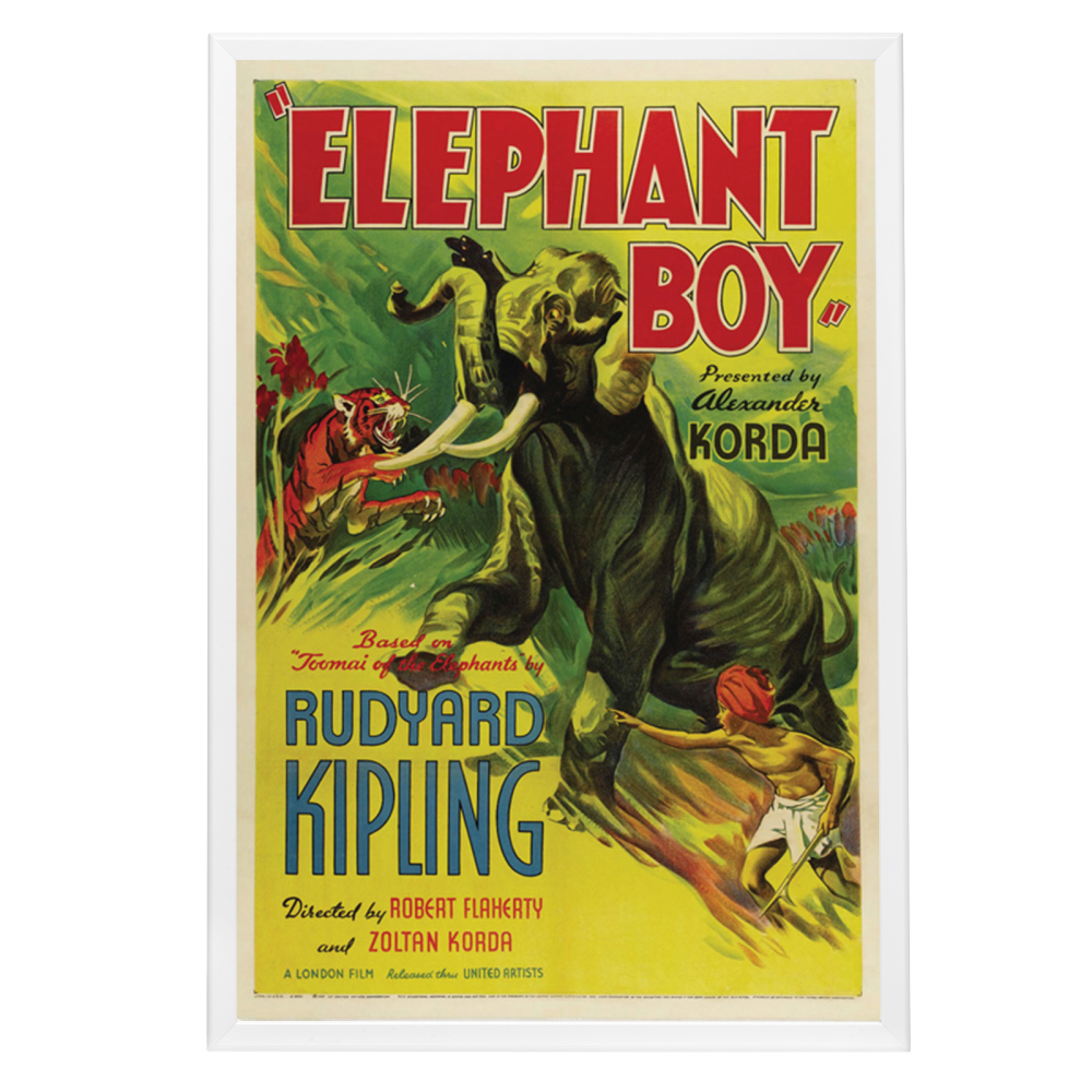 "Elephant Boy" (1937) Framed Movie Poster