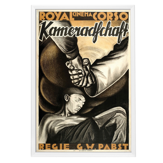 "Kameradschaft" (1931) Framed Movie Poster