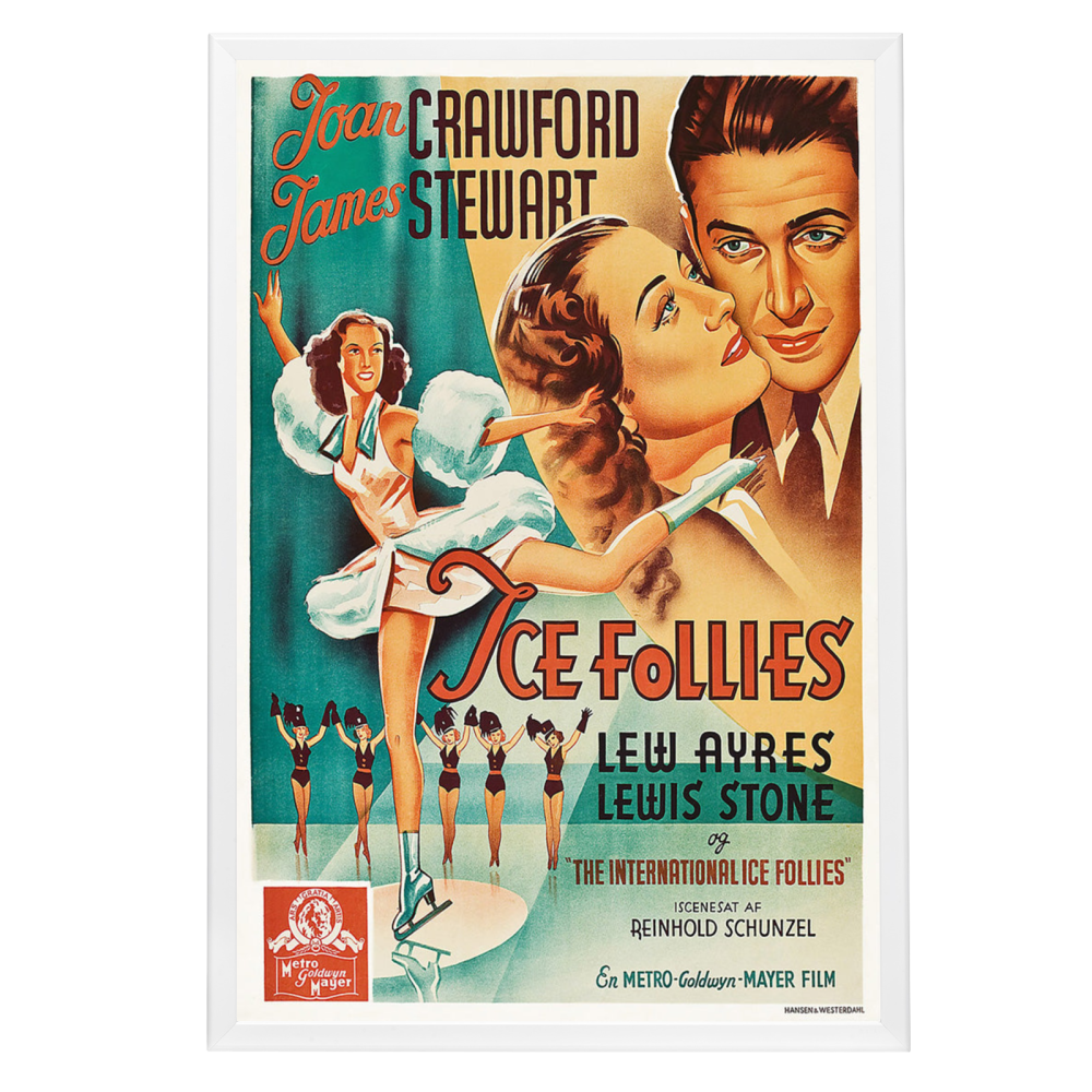 "Ice Follies Of 1939" (1939) Framed Movie Poster