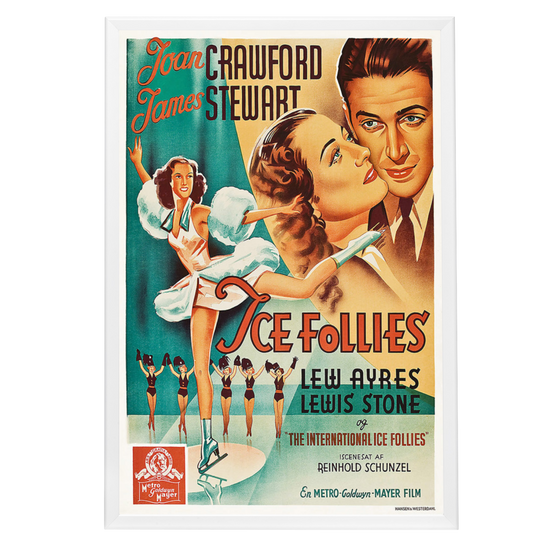 "Ice Follies Of 1939" (1939) Framed Movie Poster