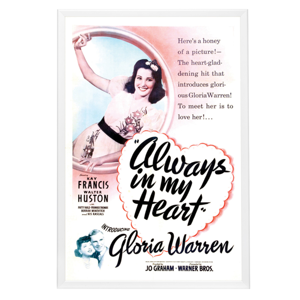 "Always In My Heart" (1942) Framed Movie Poster