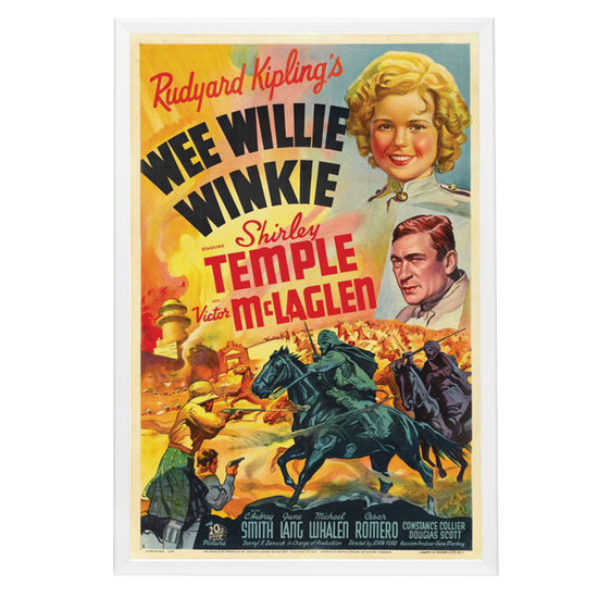 "Wee Willie Winkie" (1937) Framed Movie Poster