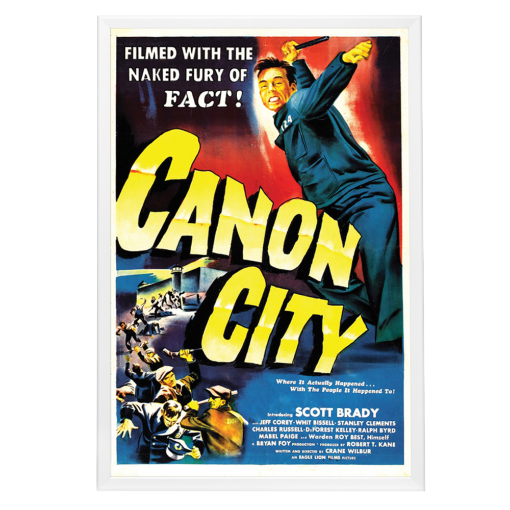 "Canon City" (1948) Framed Movie Poster