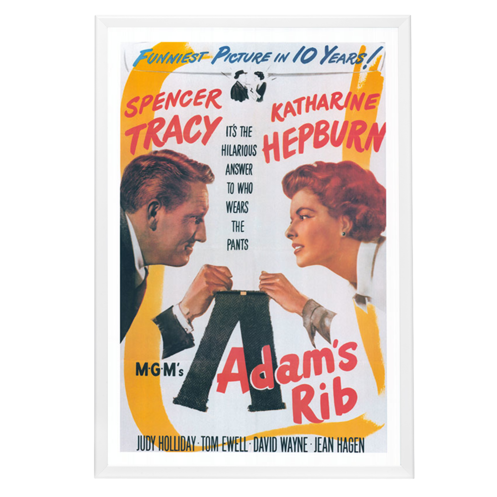 "Adam's Rib" (1949) Framed Movie Poster