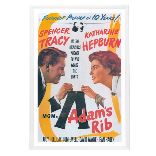 "Adam's Rib" (1949) Framed Movie Poster