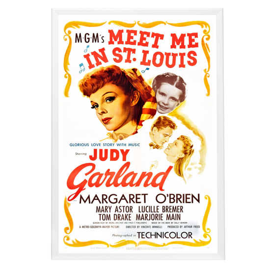 "Meet Me In St. Louis" (1944) Framed Movie Poster