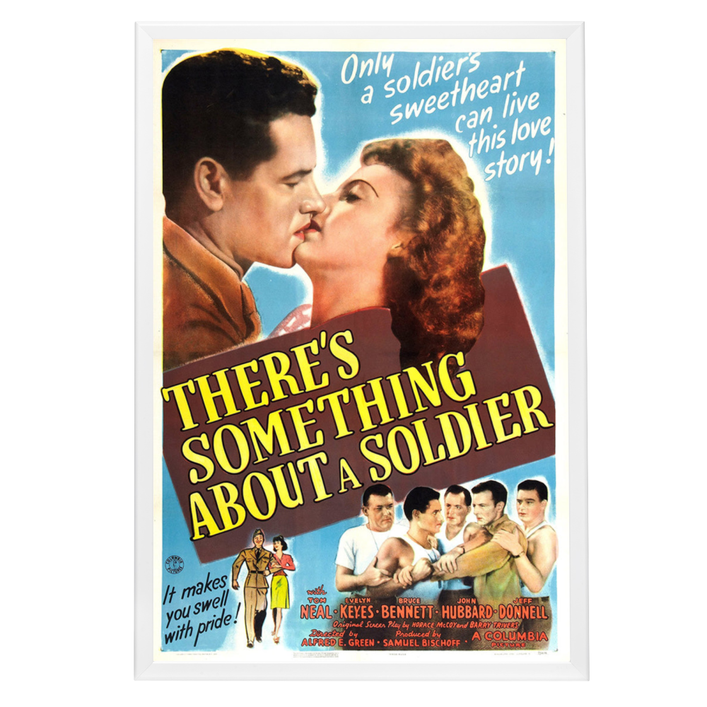 "There's Something About A Soldier" (1943) Framed Movie Poster