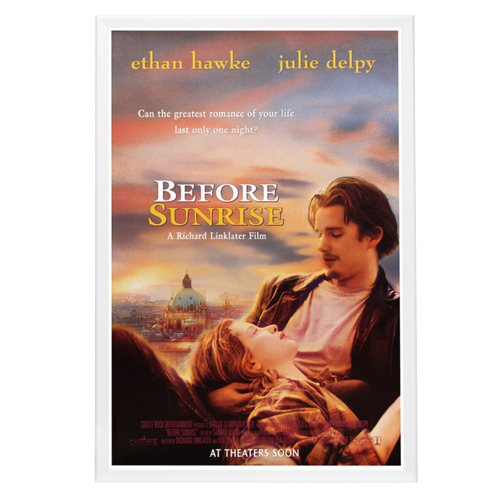 "Before Sunrise" (1995) Framed Movie Poster