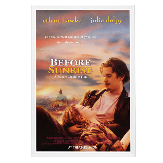 "Before Sunrise" (1995) Framed Movie Poster