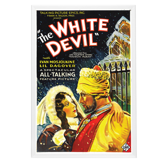 "White Devil" (1930) Framed Movie Poster