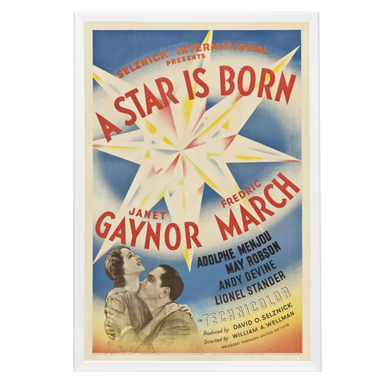 "Star Is Born" (1937) Framed Movie Poster