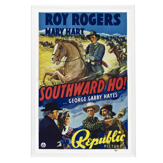 "Southward Ho!" (1939) Framed Movie Poster