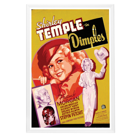 "Dimples" (1936) Framed Movie Poster