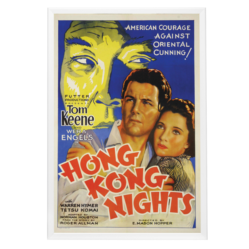 "Hong Kong Nights" (1935) Framed Movie Poster