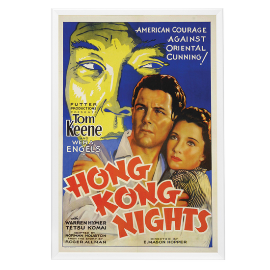 "Hong Kong Nights" (1935) Framed Movie Poster