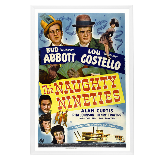 "Naughty Nineties" (1945) Framed Movie Poster