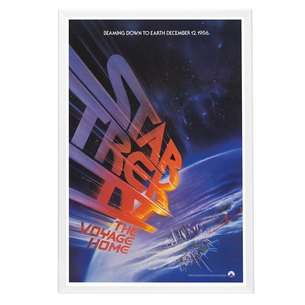 "Star Trek IV: The Voyage Home" (1986) Framed Movie Poster