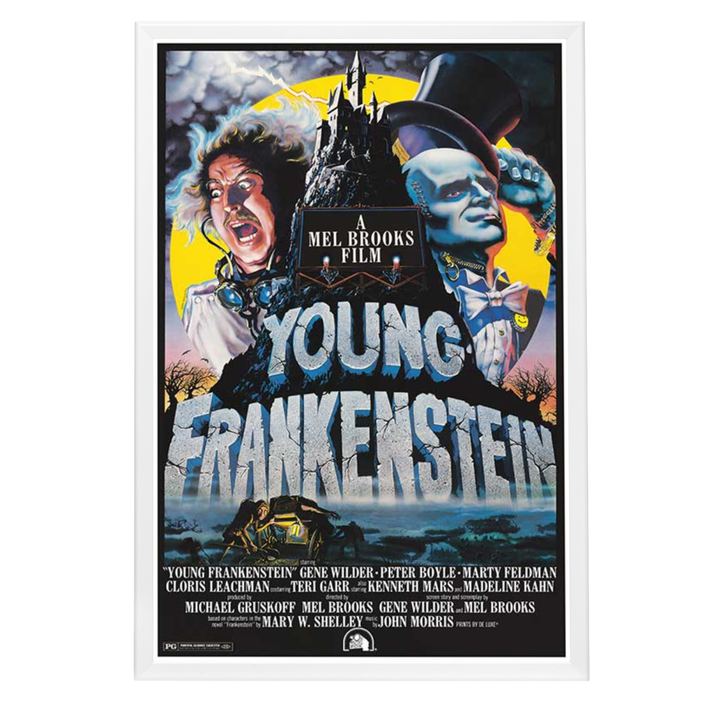 "Young Frankenstein" Framed Movie Poster