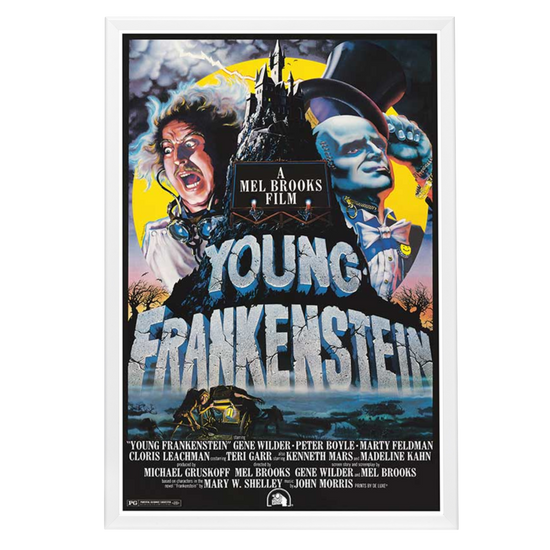 "Young Frankenstein" Framed Movie Poster