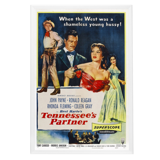 "Tennessee's Partner" (1955) Framed Movie Poster