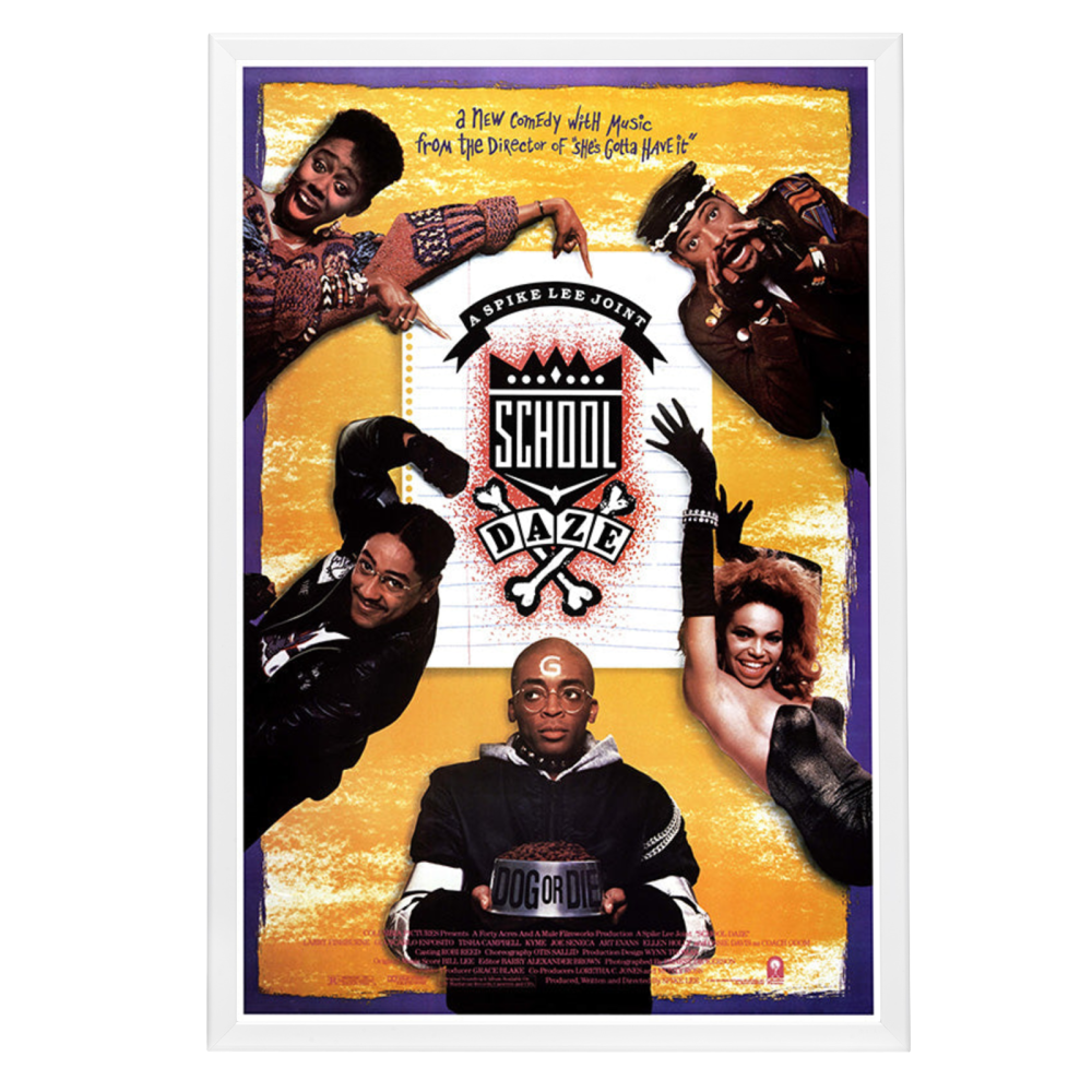 "School Daze" (1988) Framed Movie Poster