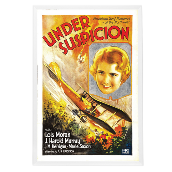 "Under Suspicion" (1930) Framed Movie Poster