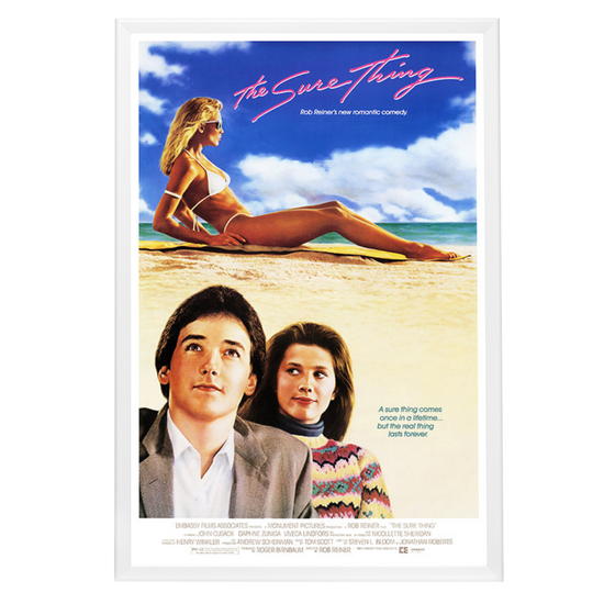 "Sure Thing" (1985) Framed Movie Poster