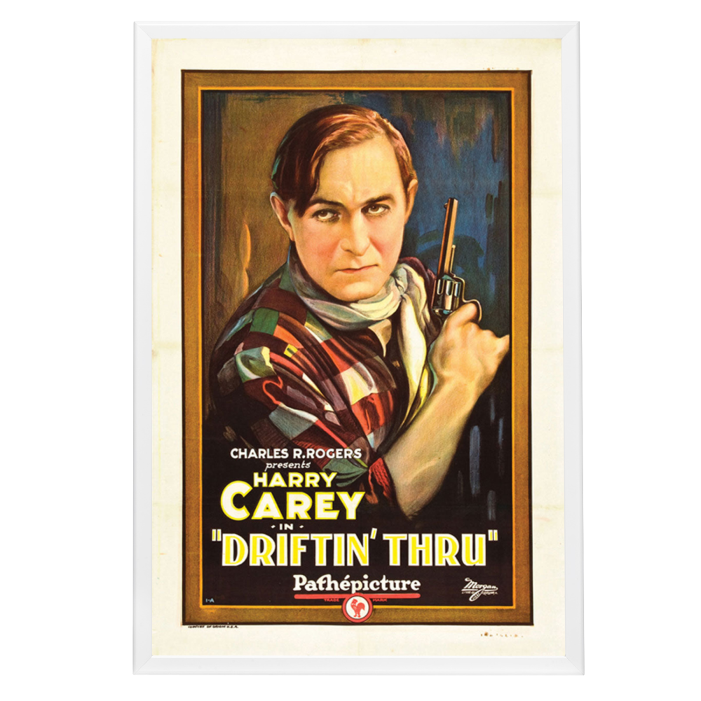 "Driftin' Thru" (1926) Framed Movie Poster