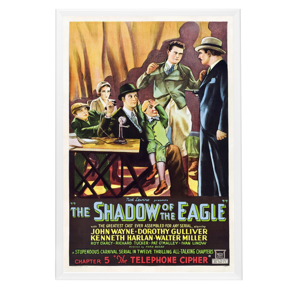 "Shadow Of The Eagle" (1932) Framed Movie Poster