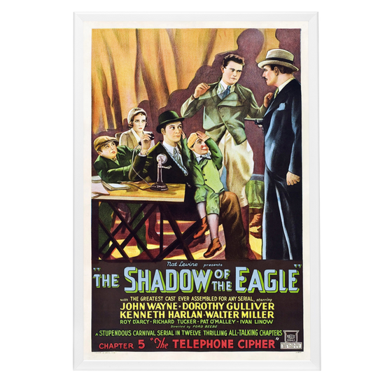 "Shadow Of The Eagle" (1932) Framed Movie Poster