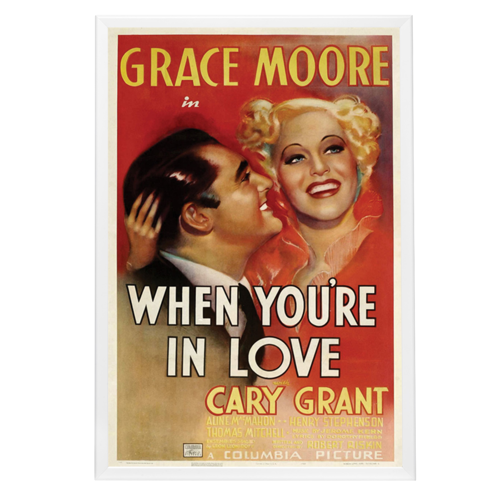 "When You're In Love" (1937) Framed Movie Poster