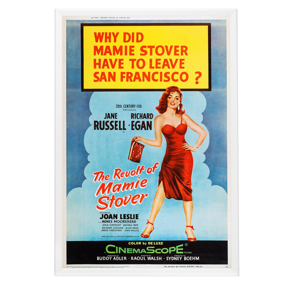 "Revolt Of Mamie Stover" (1956) Framed Movie Poster