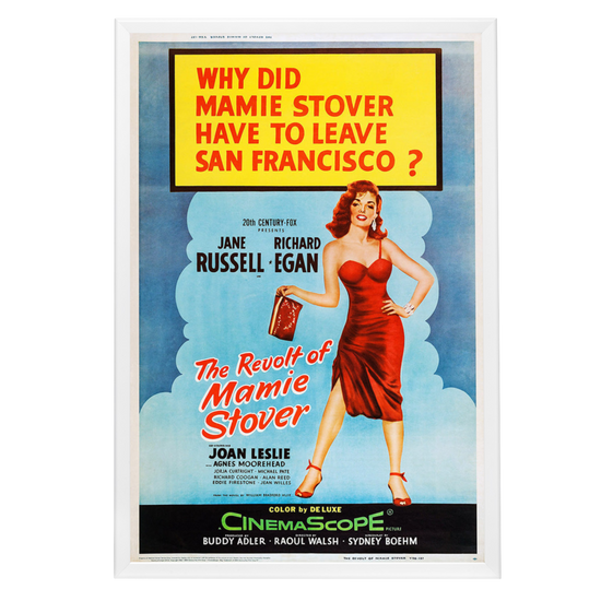 "Revolt Of Mamie Stover" (1956) Framed Movie Poster