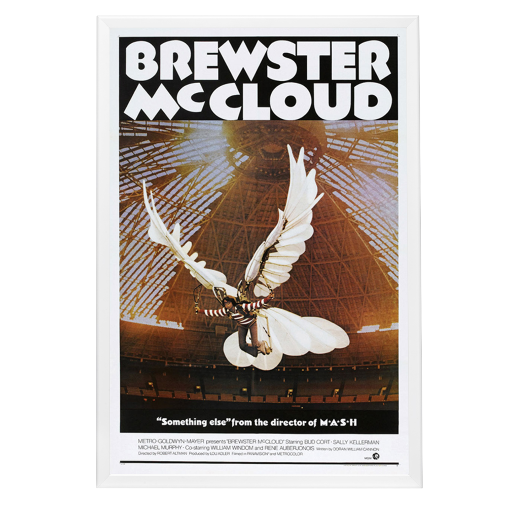 "Brewster Mccloud" (1971) Framed Movie Poster