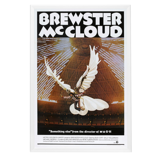 "Brewster Mccloud" (1971) Framed Movie Poster