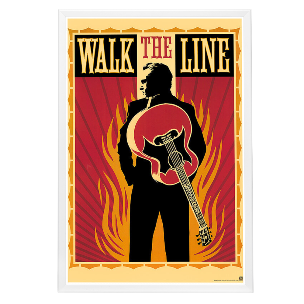 "Walk the Line" (2005) Framed Movie Poster