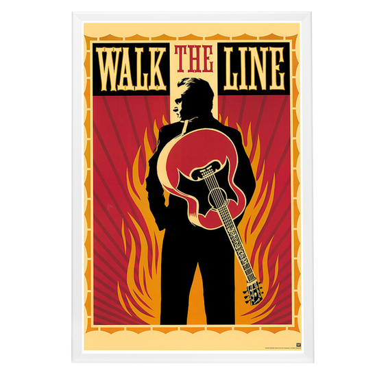 "Walk the Line" (2005) Framed Movie Poster