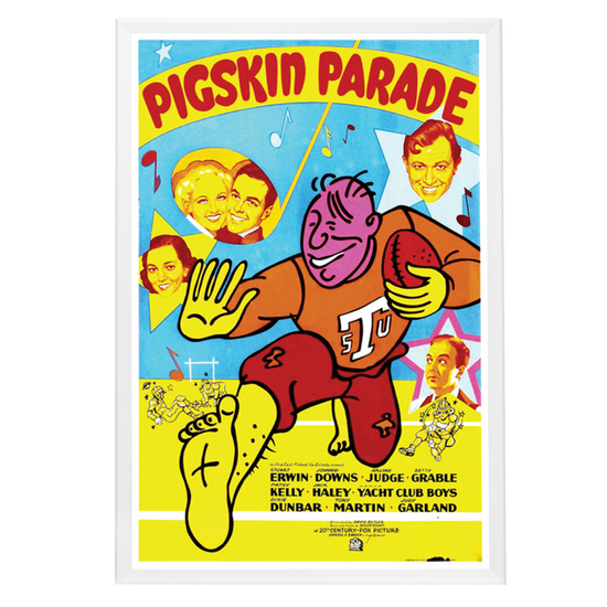 "Pigskin Parade" (1936) Framed Movie Poster