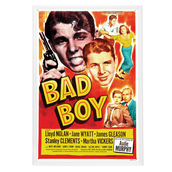 "Bad Boy" (1949) Framed Movie Poster