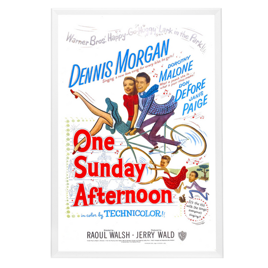 "One Sunday Afternoon" (1948) Framed Movie Poster