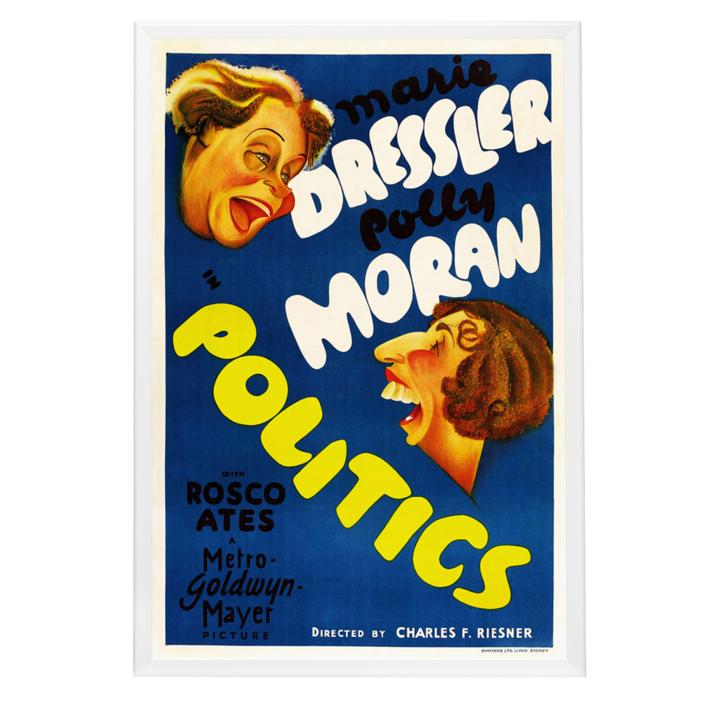 "Politics" (1931) Framed Movie Poster