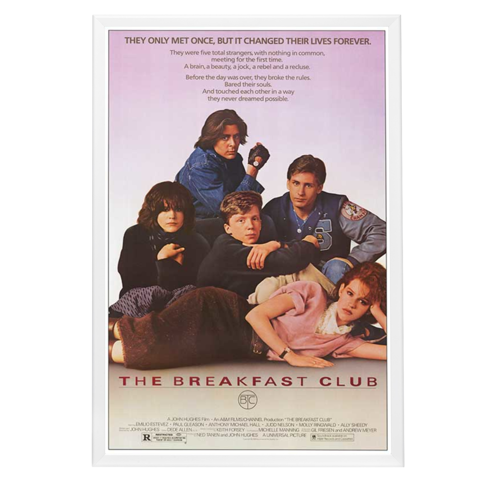 "Breakfast Club" (1985) Framed Movie Poster