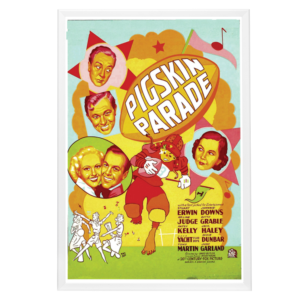 "Pigskin Parade" (1936) Framed Movie Poster