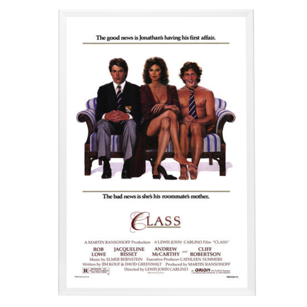 "Class" (1983) Framed Movie Poster