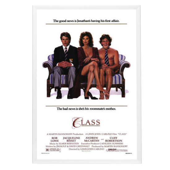 "Class" (1983) Framed Movie Poster