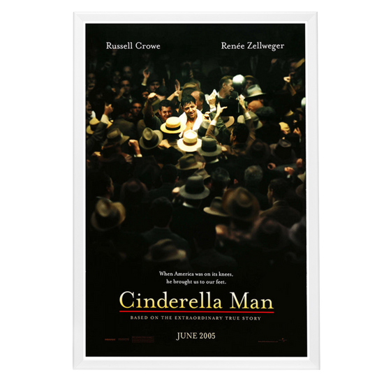 "Cinderella Man" (2005) Framed Movie Poster