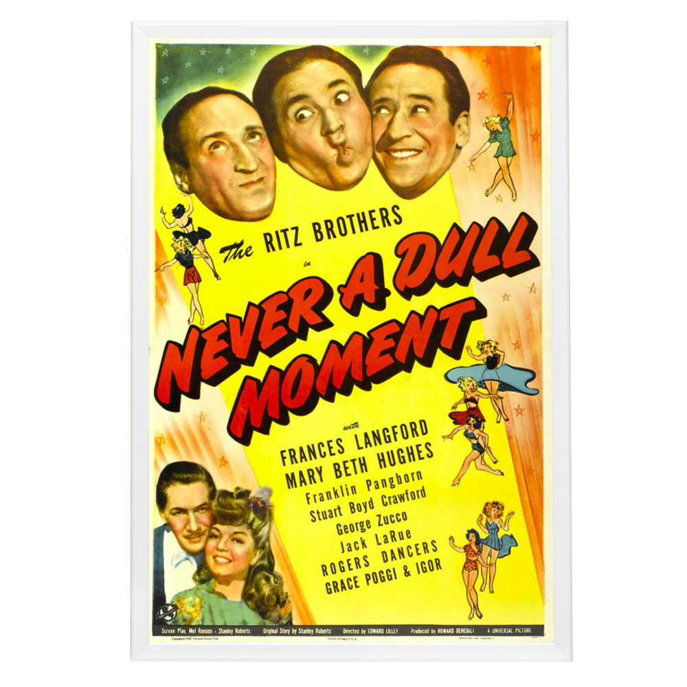 "Never A Dull Moment" (1950) Framed Movie Poster