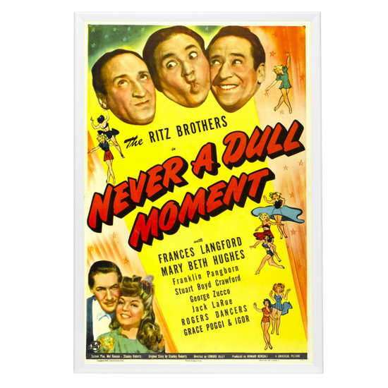 "Never A Dull Moment" (1950) Framed Movie Poster