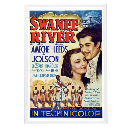 "Swanee River" (1939) Framed Movie Poster